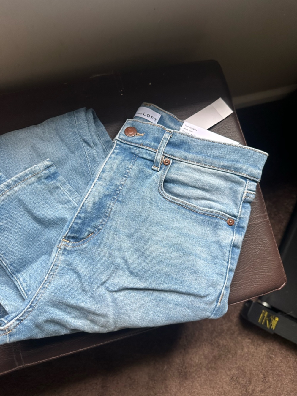 LOFT Light Blue denim jeggings
